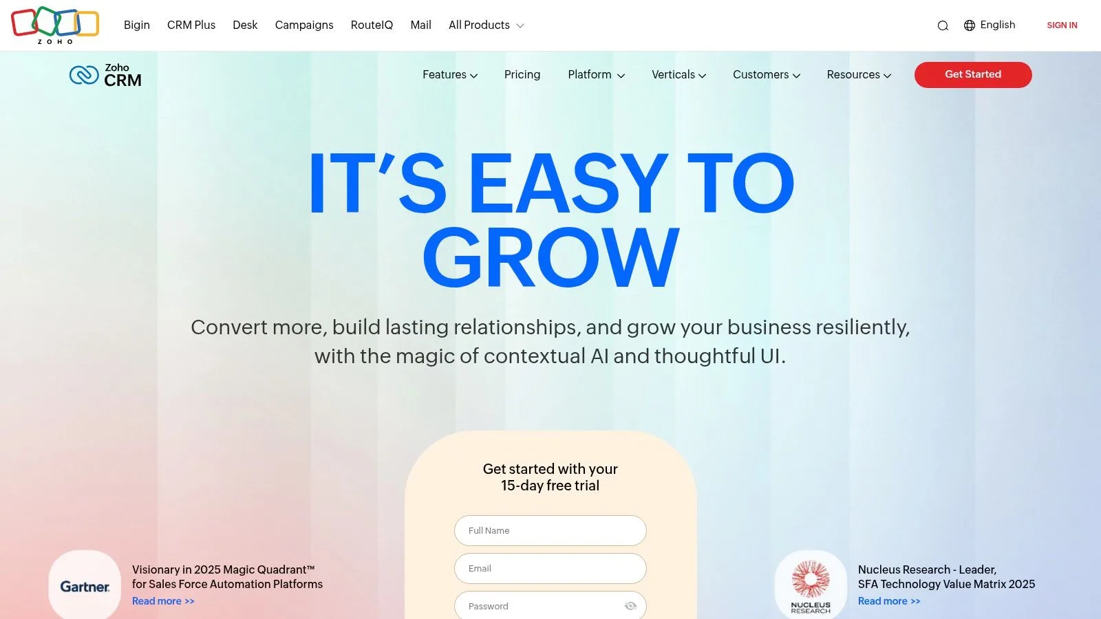 Zoho CRM