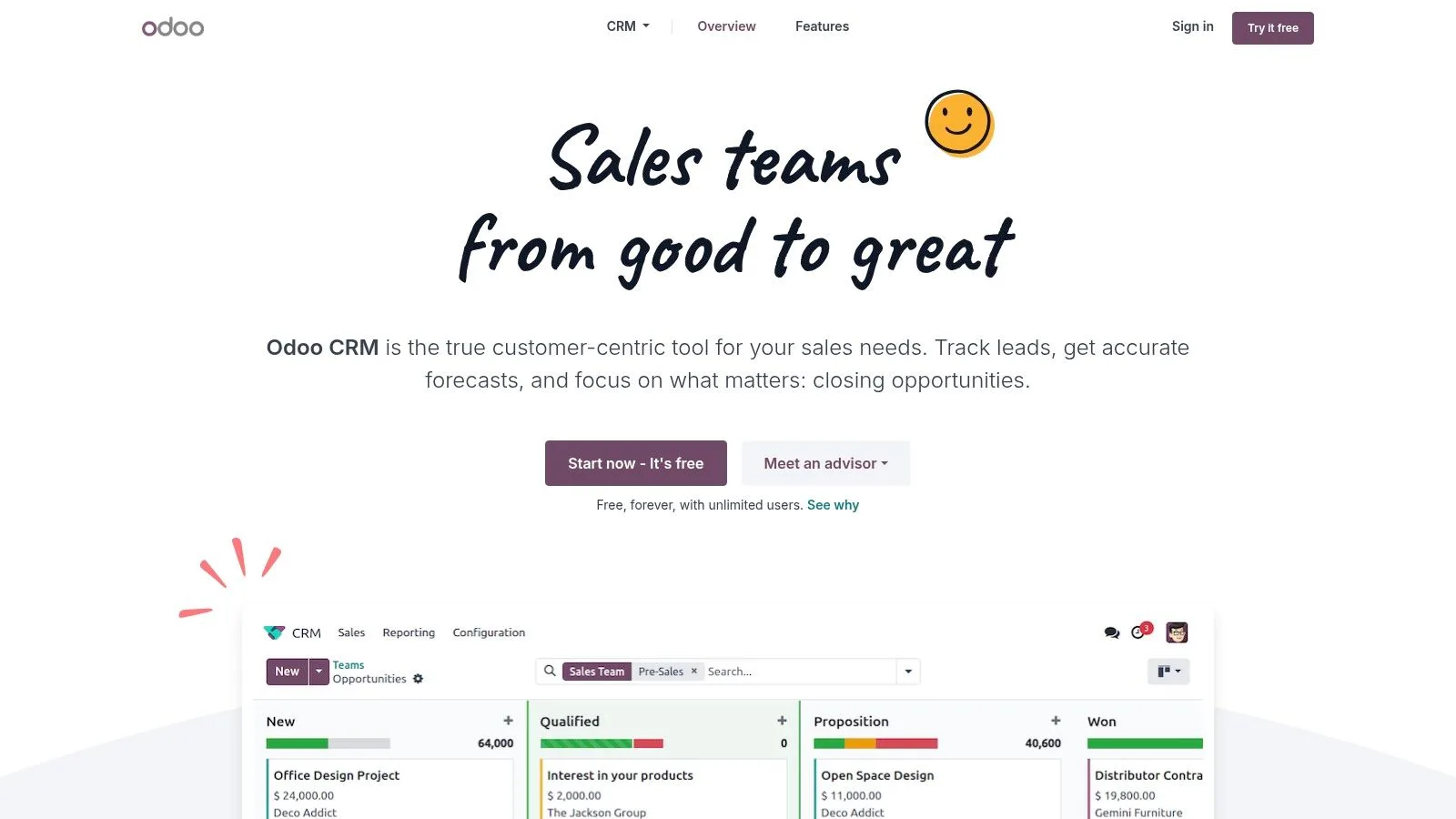 Odoo CRM