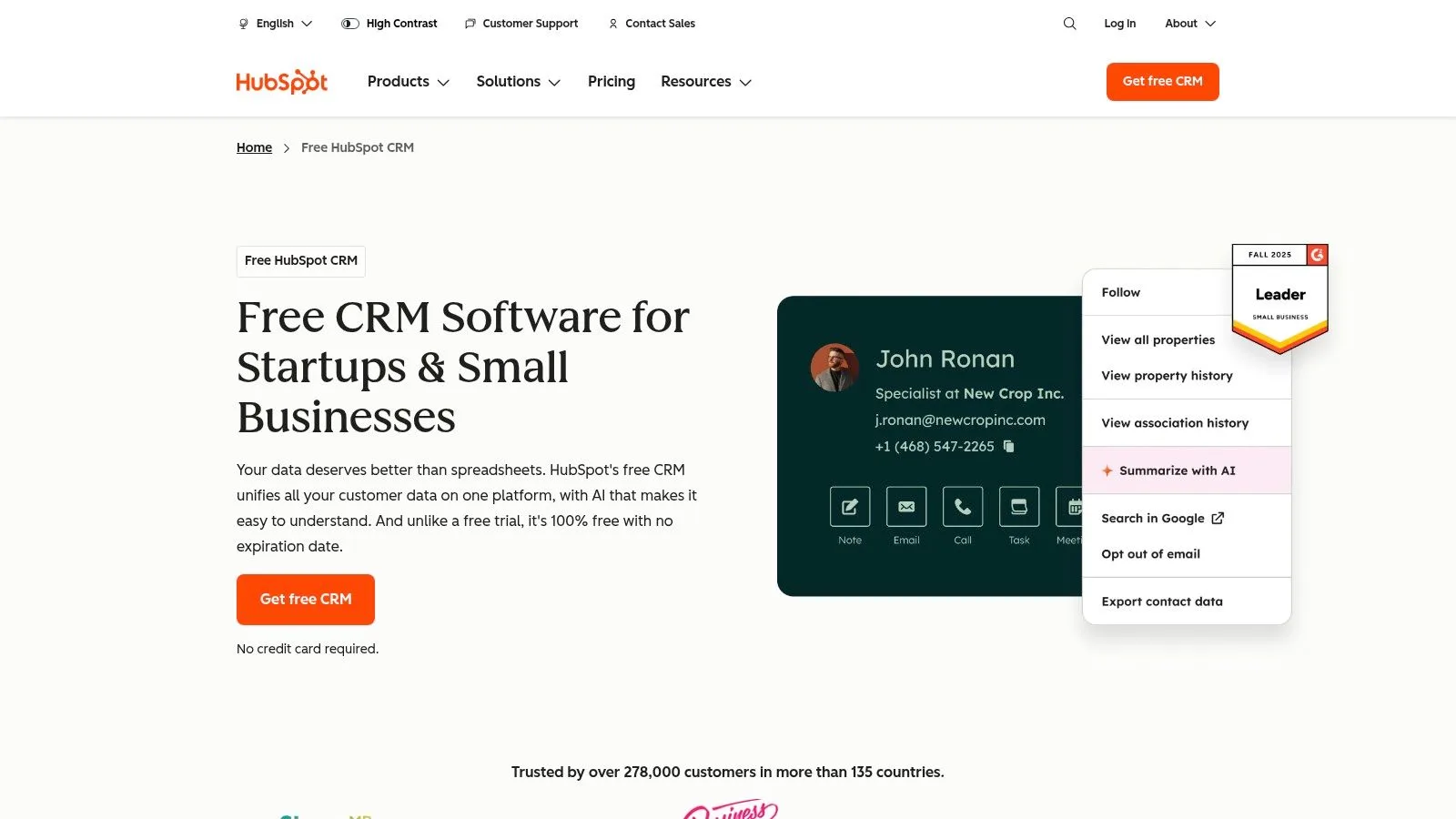 HubSpot CRM