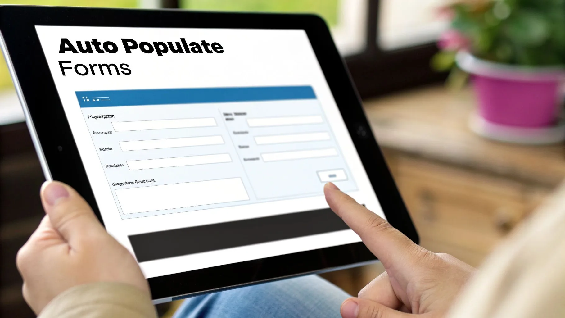 Landing Page and Form Auto-Population