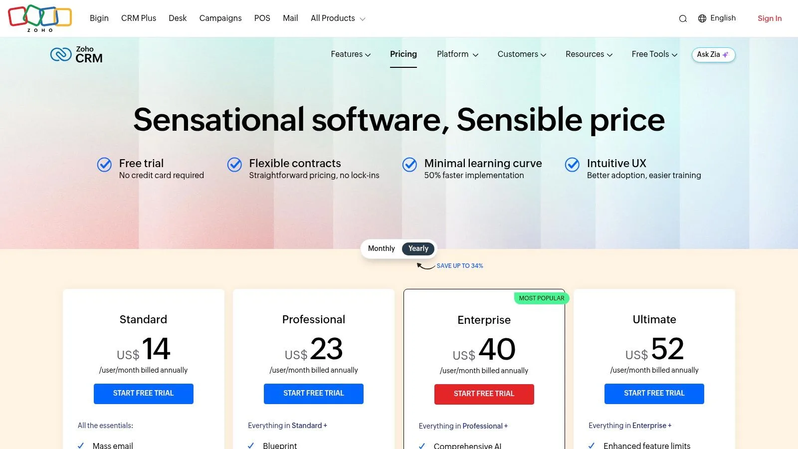 Zoho CRM