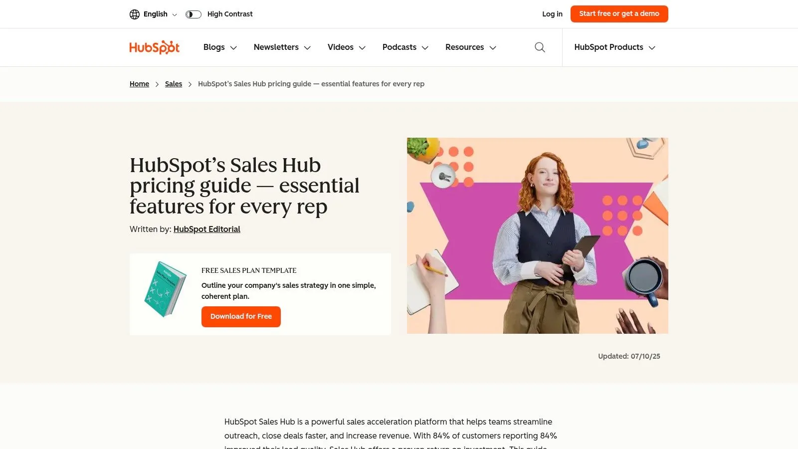 HubSpot Sales Hub (CRM)