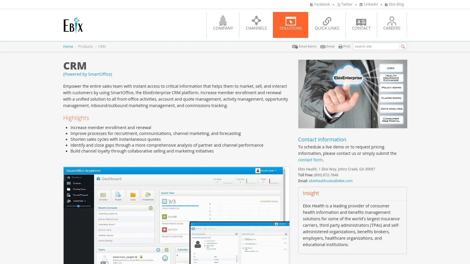 SmartOffice (Ebix)