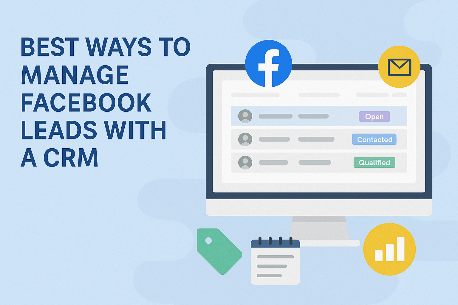 manage facebook leads crm