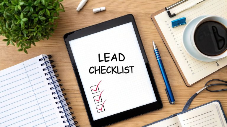 Your Ultimate 7-Point Lead Qualification Checklist for 2025