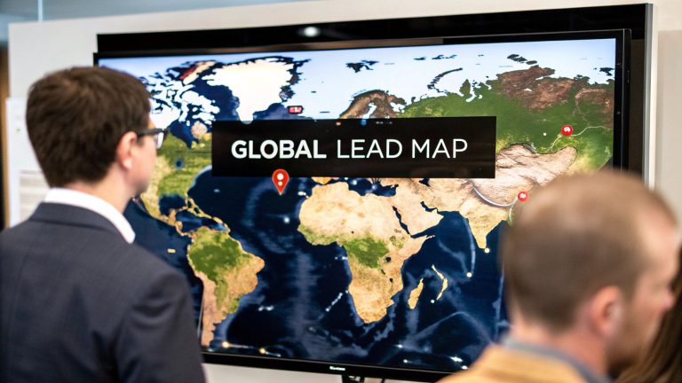 Mapping the Global Distribution of Lead