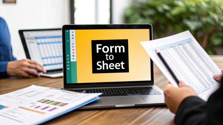Connect a Form to Google Spreadsheet The Easy Way